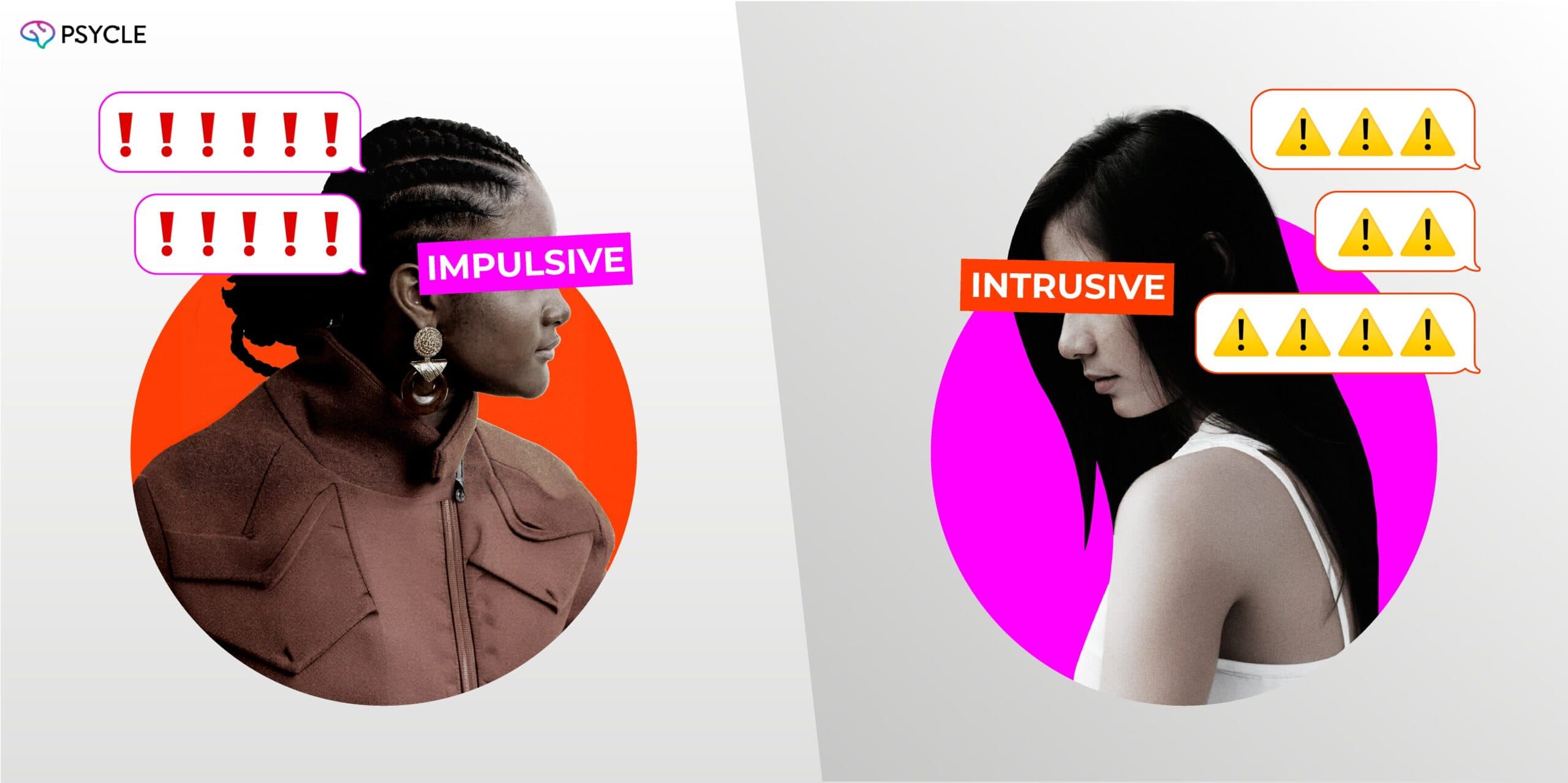 Intrusive vs Impulsive Thoughts: Differences, Examples & Treatment