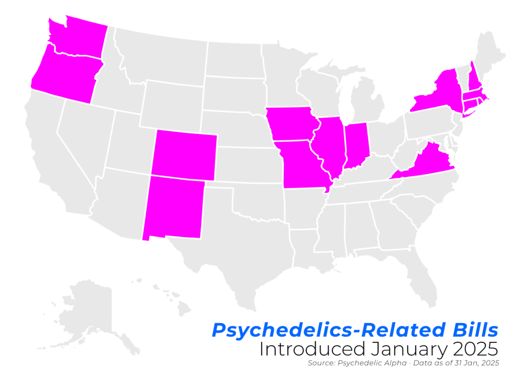 Psychedelic map of the US