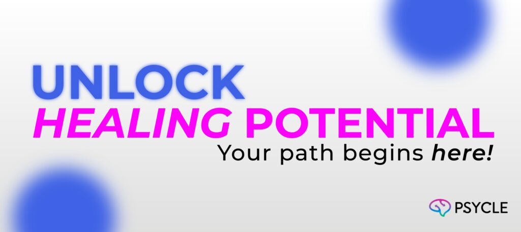 Banner that reads "Unlock healing potential. Your path begins here"